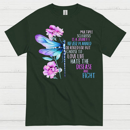 Love Life Fight Multiple Sclerosis T Shirt