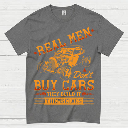 Real Men Build Hot Rods T Shirt