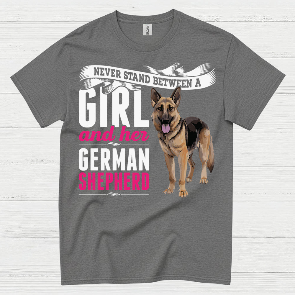 Never Stand Girl Shepherd T Shirt