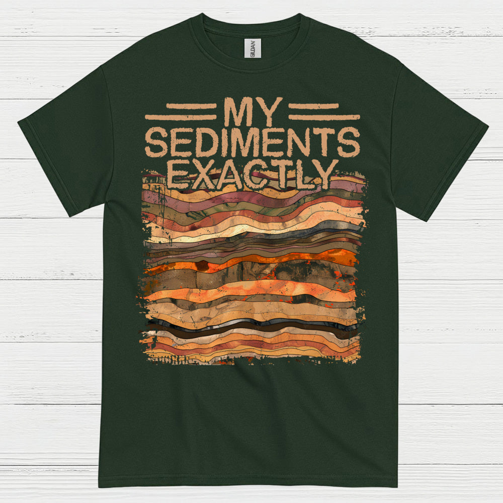 My Sediments Exactly Geologist T Shirt