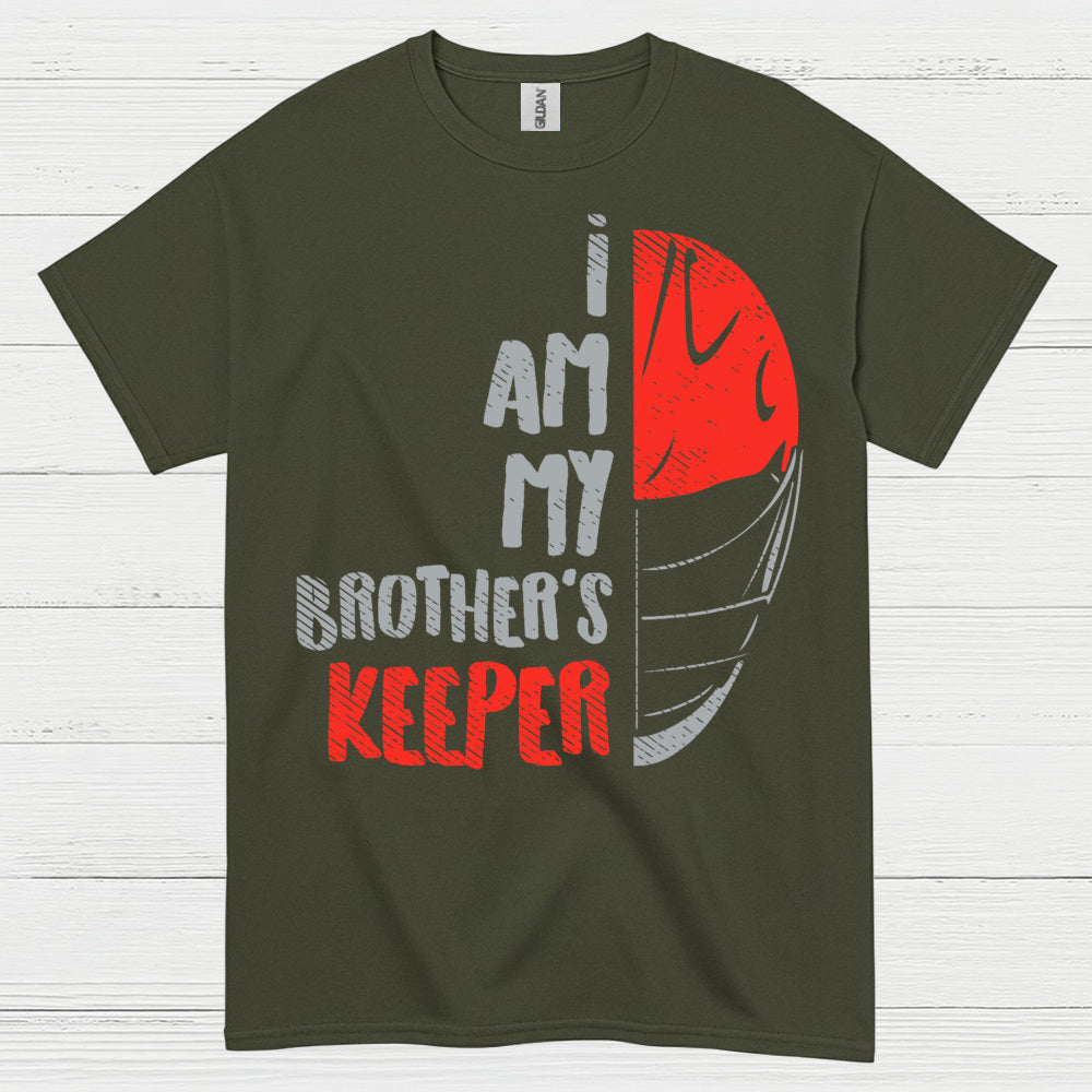I Am My Brother’s Keeper Lacrosse Goalie T Shirt