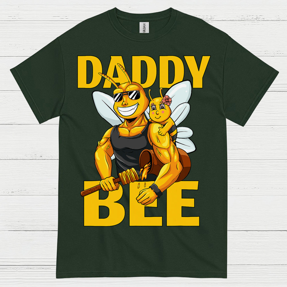Daddy Bee Funny Fatherhood T Shirt