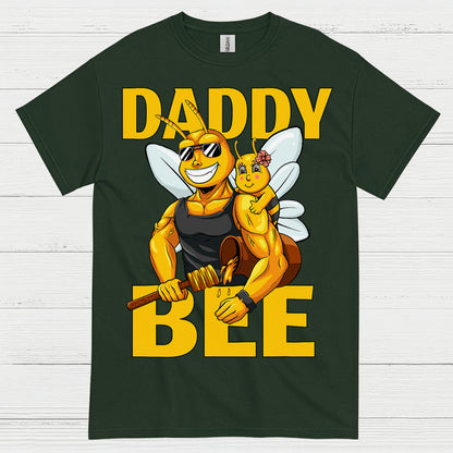 Daddy Bee Funny Fatherhood T Shirt