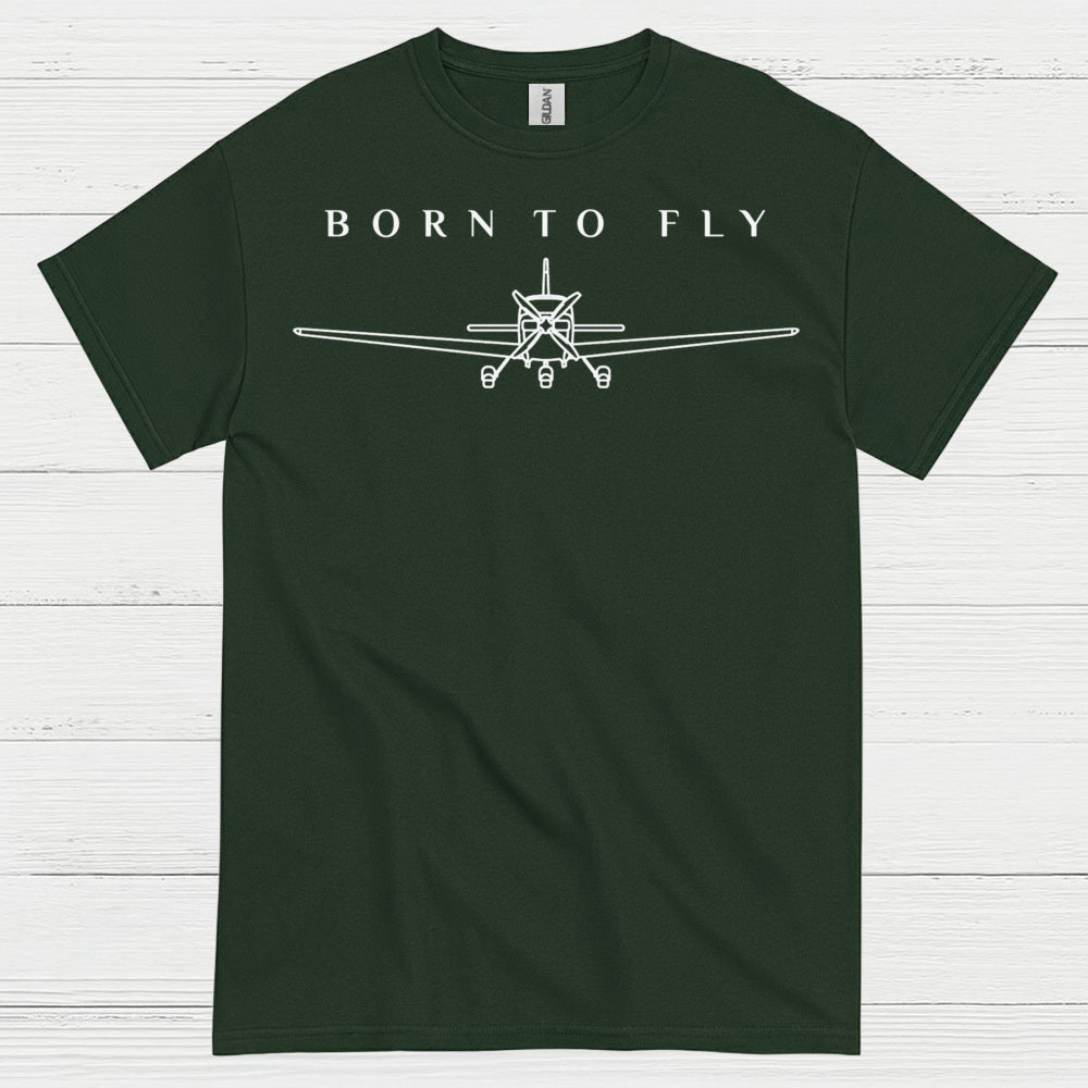 Born To Fly Aviation T Shirt