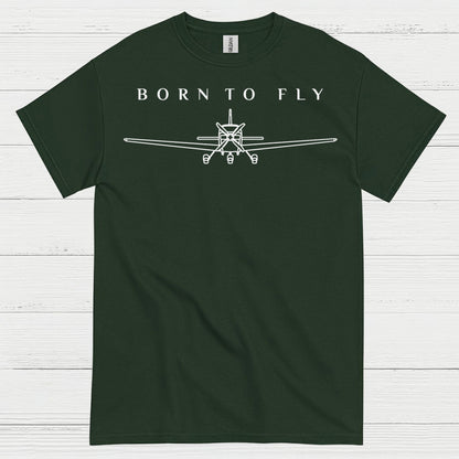 Born To Fly Aviation T Shirt