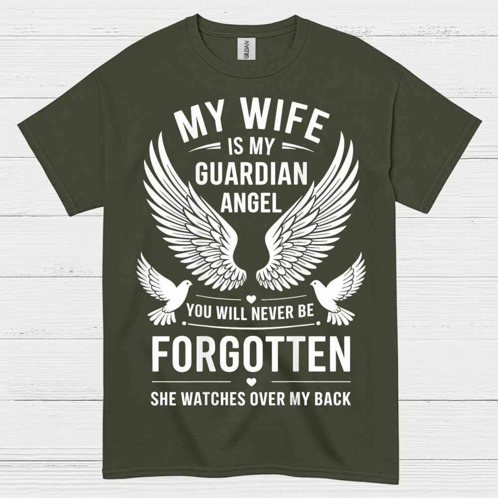My Wife Is My Guardian Angel T Shirt