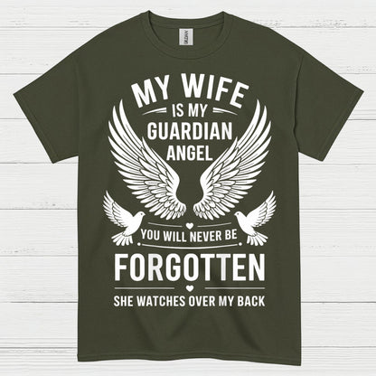 My Wife Is My Guardian Angel T Shirt