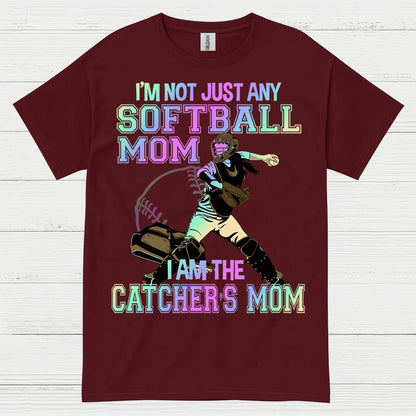 I Am The Catcher’s Mom Softball T Shirt