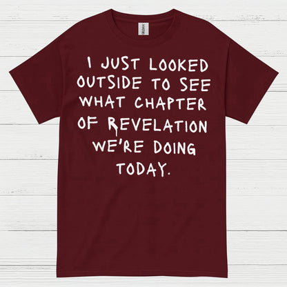 I Just Looked Outside Revelation Humor T Shirt