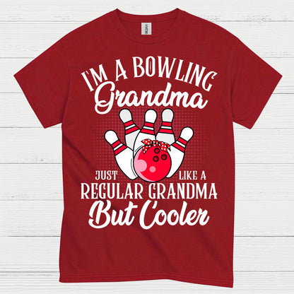 Bowling Grandma But Cooler T Shirt