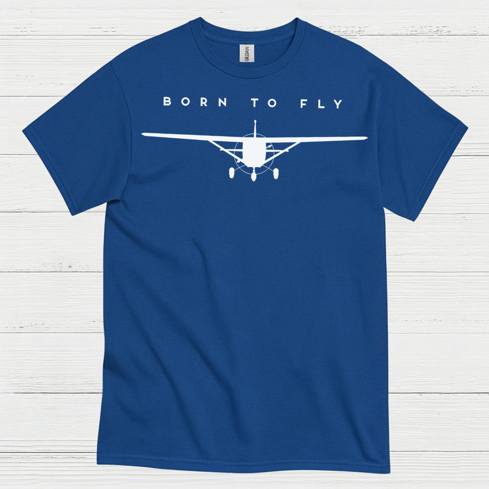 Born To Fly Pilot T Shirt