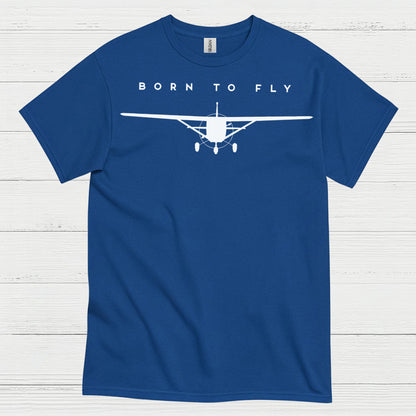 Born To Fly Pilot T Shirt