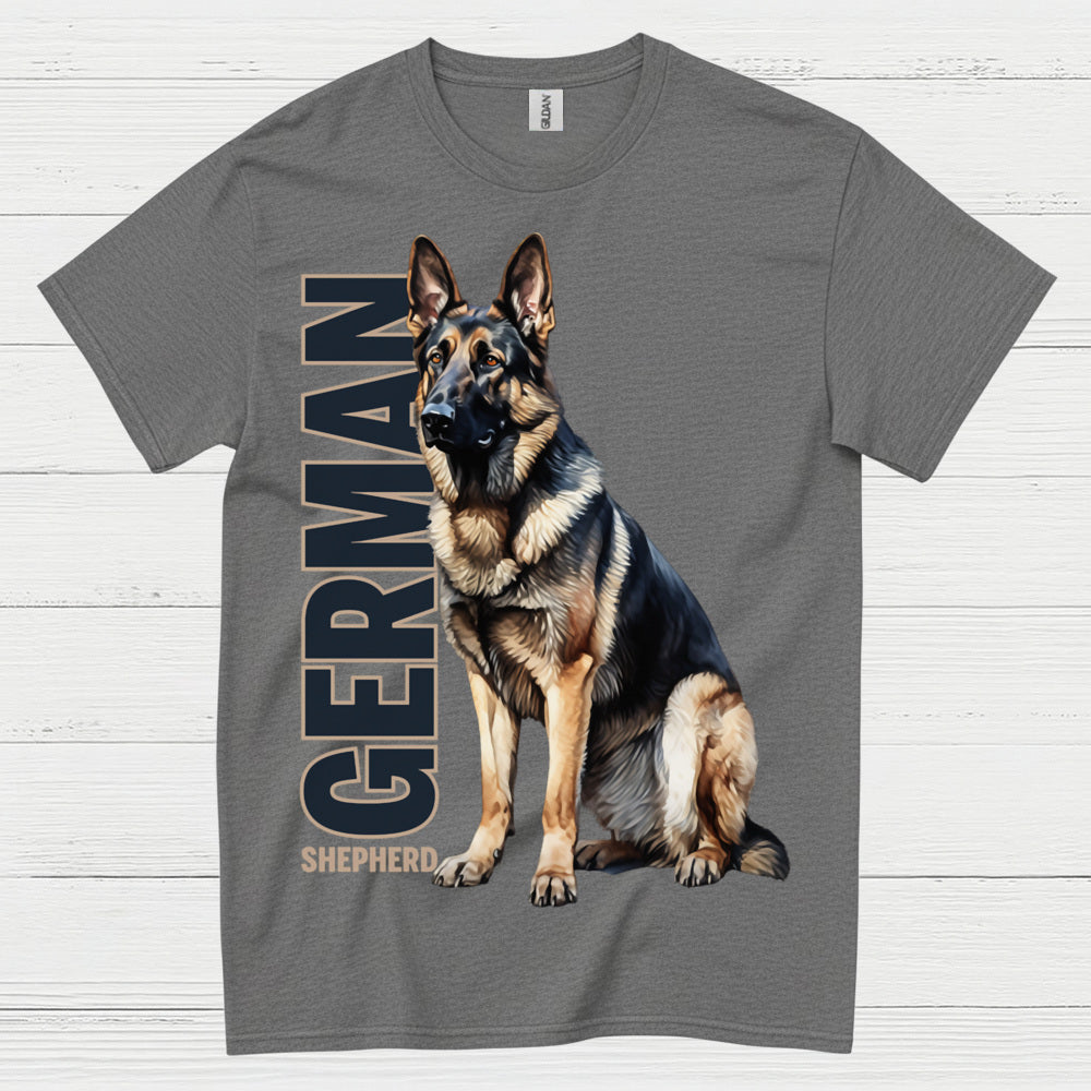 German Shepherd Classic Loyal Dog T Shirt