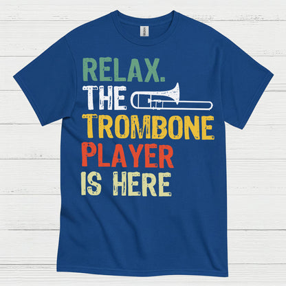 Relax Trombone Player Funny T Shirt