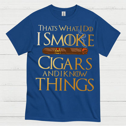 That’s What I Do I Smoke Cigars T Shirt