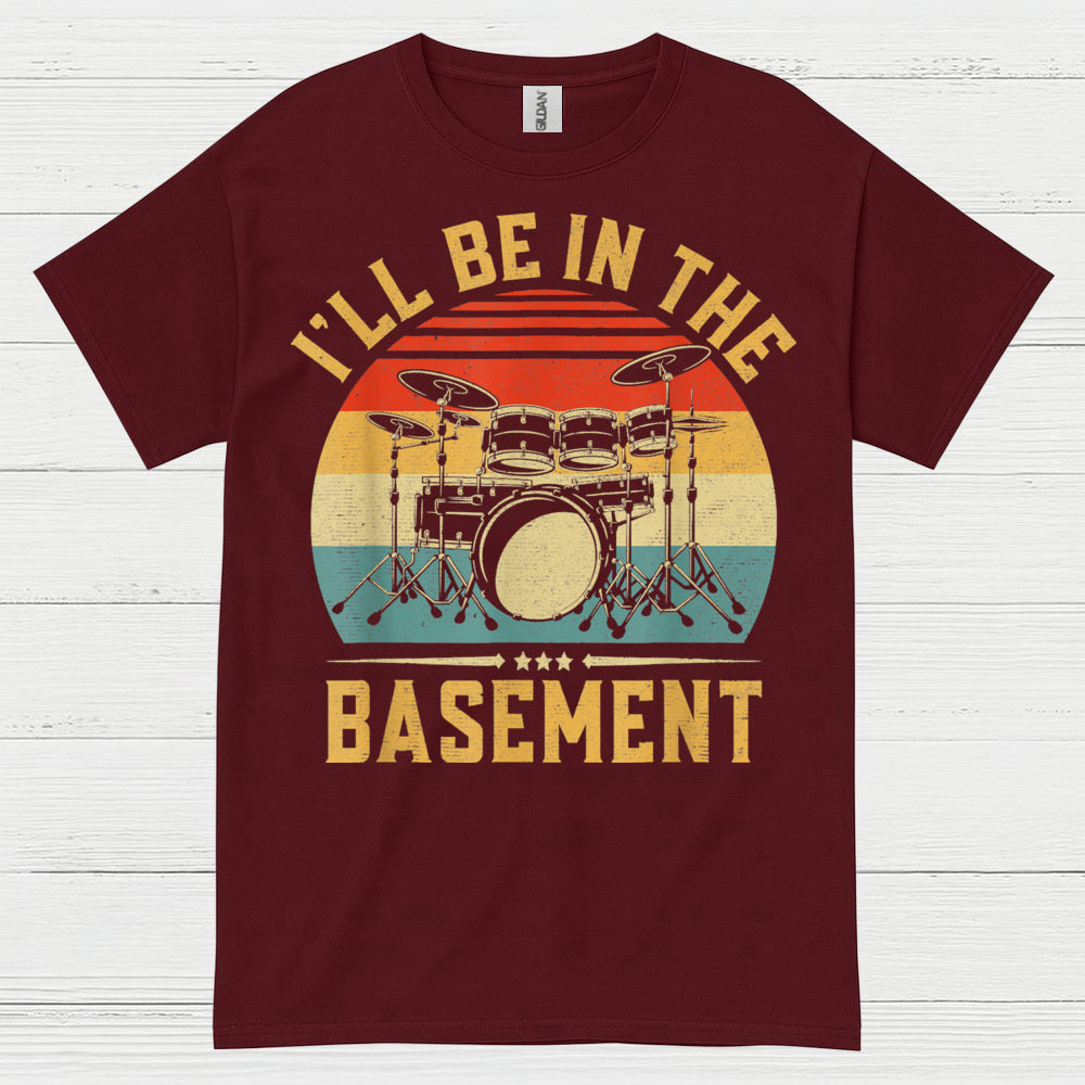 Basement Practice Drummer T Shirt