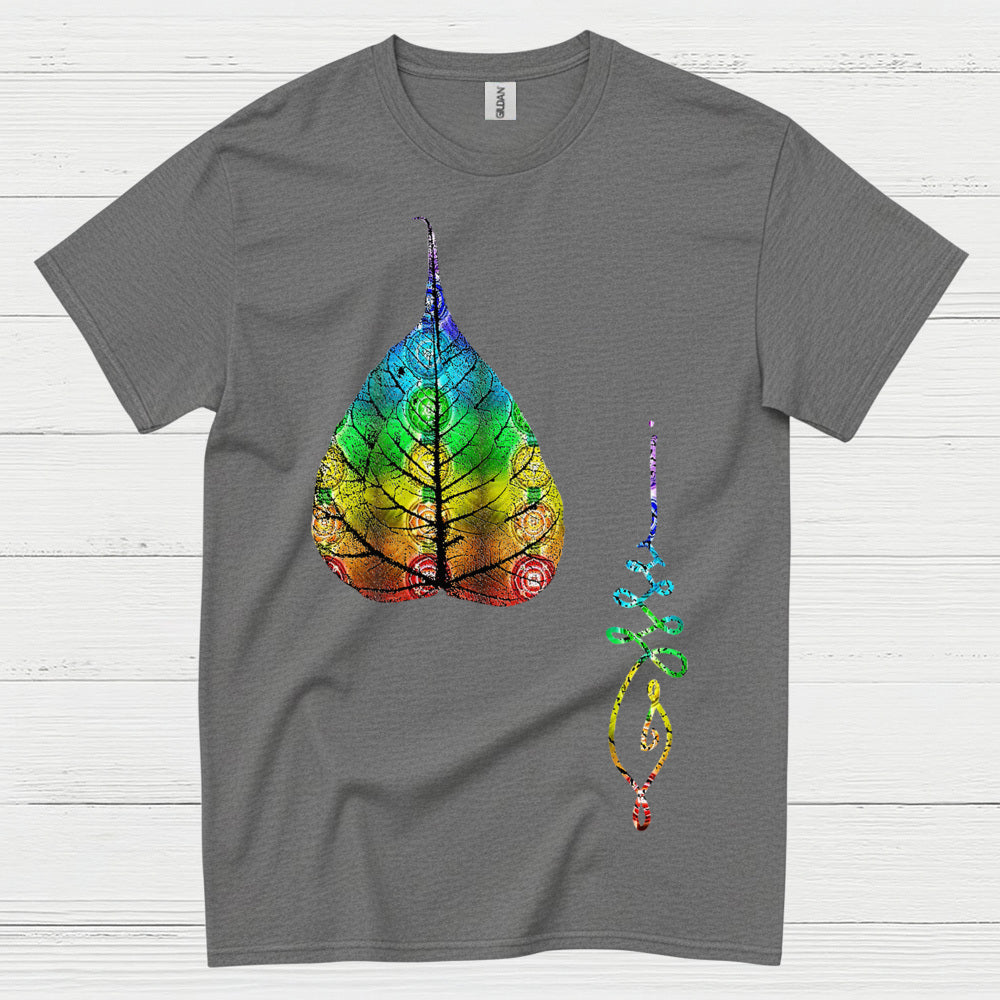 Chakra Leaf Spiritual Energy T Shirt