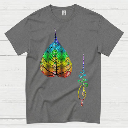 Chakra Leaf Spiritual Energy T Shirt