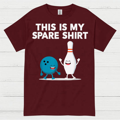 This Is My Spare Shirt Bowling T Shirt
