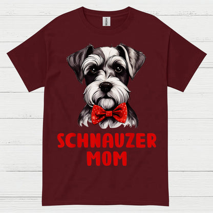 Schnauzer Mom Cute Dog Lover T Shirt