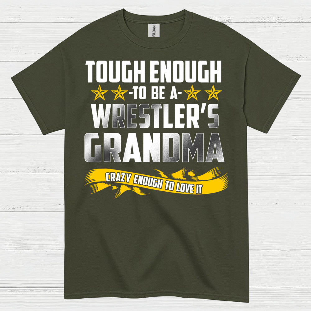 Tough Enough Wrestler Grandma T Shirt