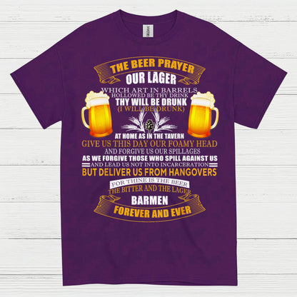 The Beer Prayer Our Lager T Shirt