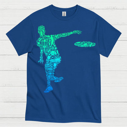 Disc Golf Throw Motion Graphic T Shirt