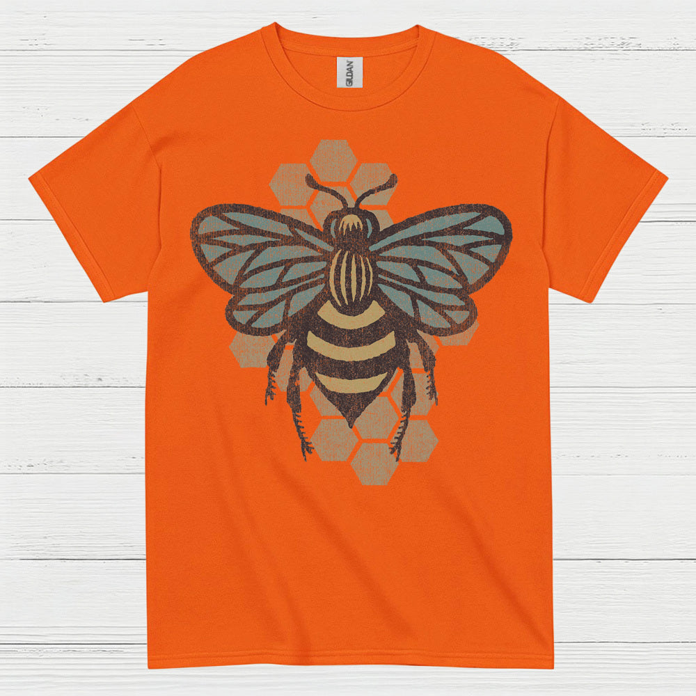 Vintage Honey Bee Nature Lover T Shirt