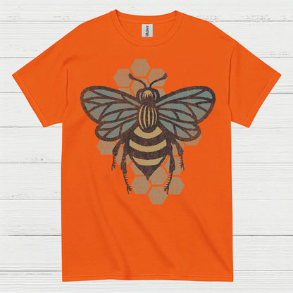 Vintage Honey Bee Nature Lover T Shirt