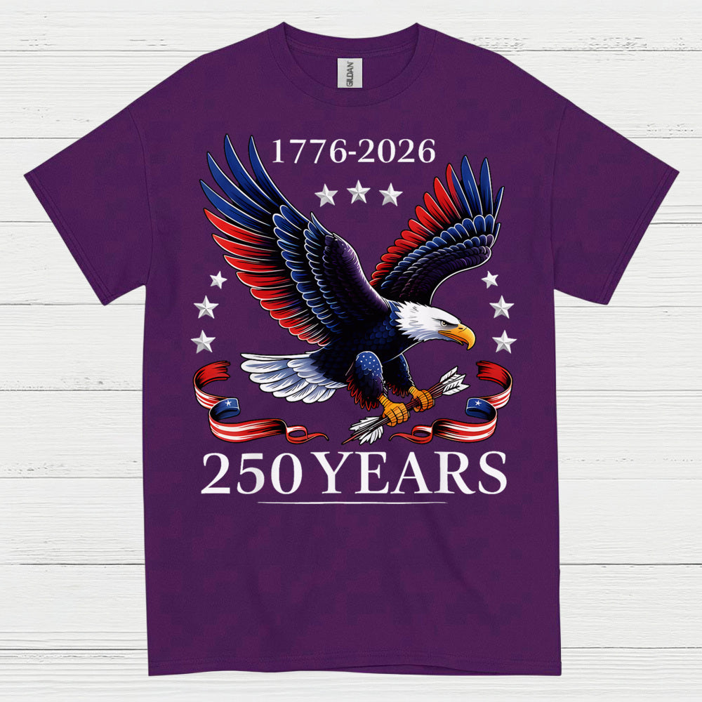 250 Years American Eagle Independence Anniversary T Shirt