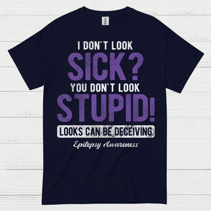 Looks Can Be Deceiving Epilepsy T Shirt