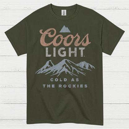 Cold As The Rockies Beer T Shirt