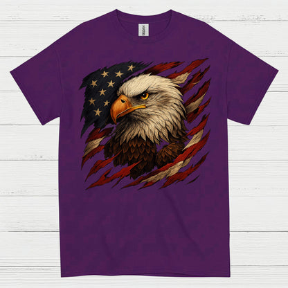 American Bald Eagle Patriotic Freedom Pride T Shirt