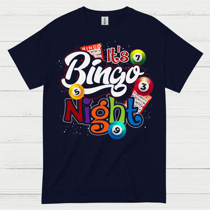 Bingo Night Colorful Graphic T Shirt