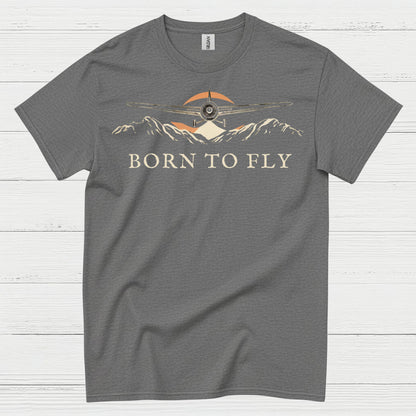 Born To Fly Airplane T Shirt