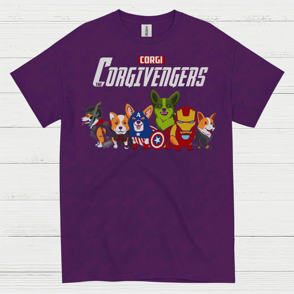 Corgivengers Superhero Corgi T Shirt