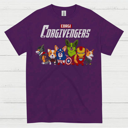 Corgivengers Superhero Corgi T Shirt