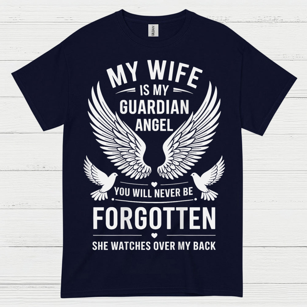 My Wife Is My Guardian Angel T Shirt