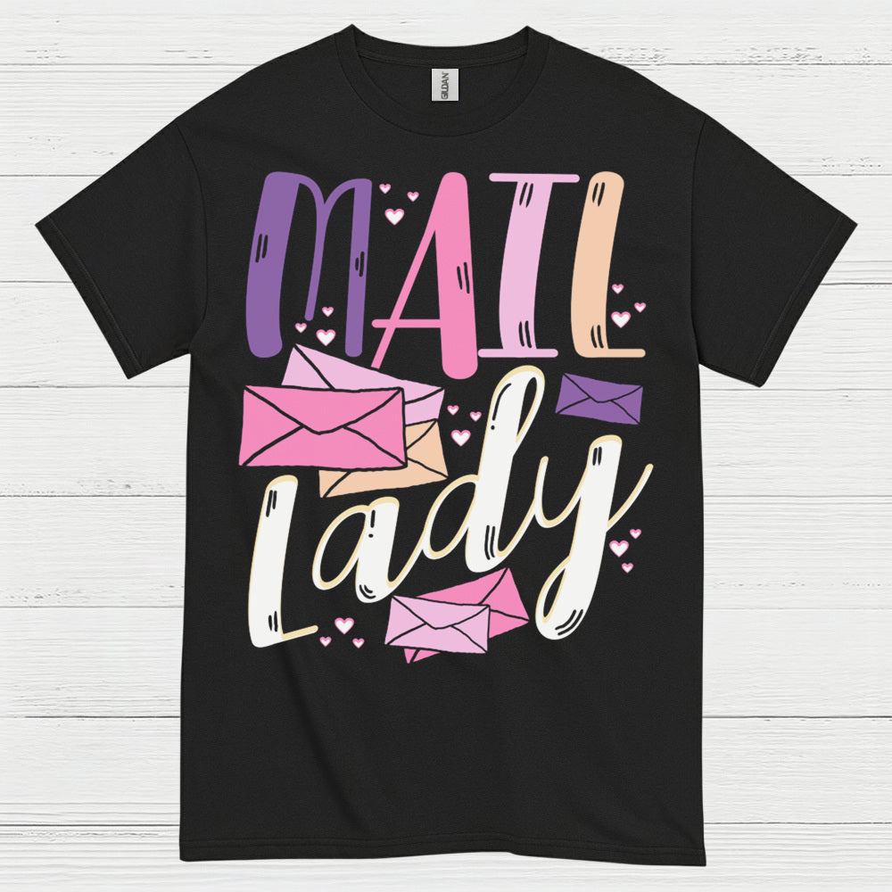 Mail Lady Cute Postal T Shirt