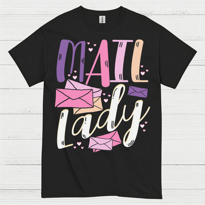 Mail Lady Cute Postal T Shirt