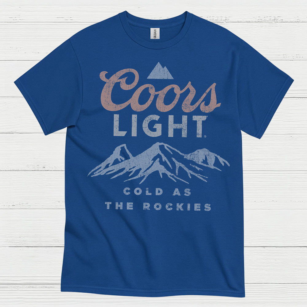 Cold As The Rockies Beer T Shirt