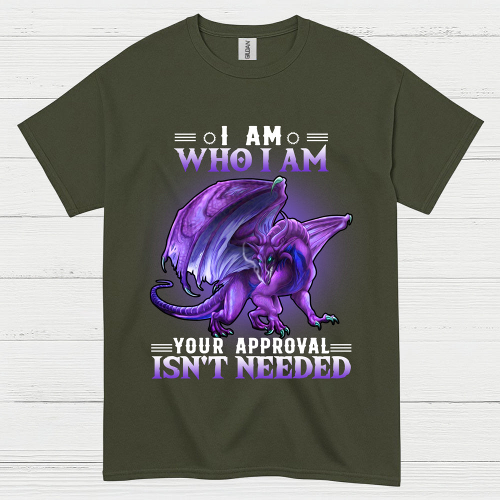 Purple Dragon Attitude T Shirt