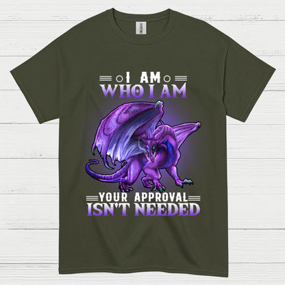 Purple Dragon Attitude T Shirt