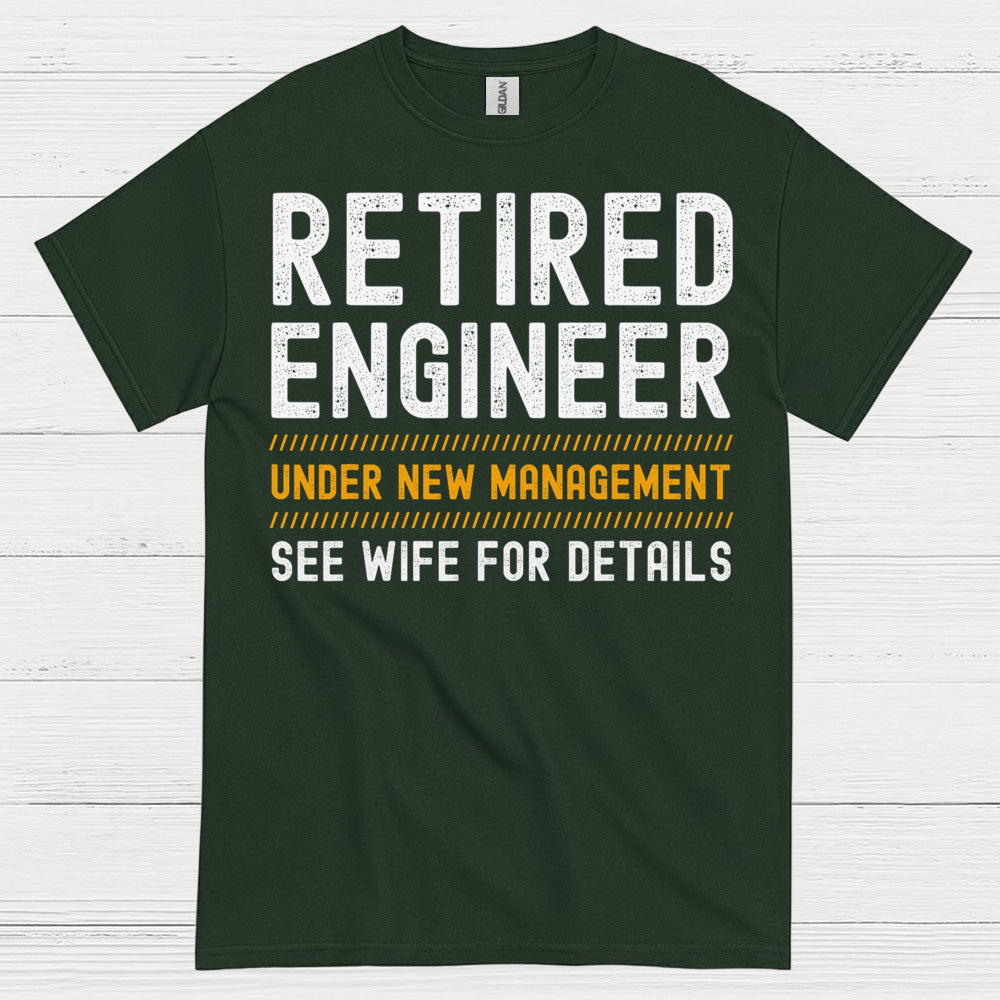 Retired Engineer Humor T Shirt