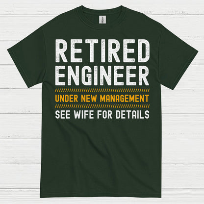 Retired Engineer Humor T Shirt