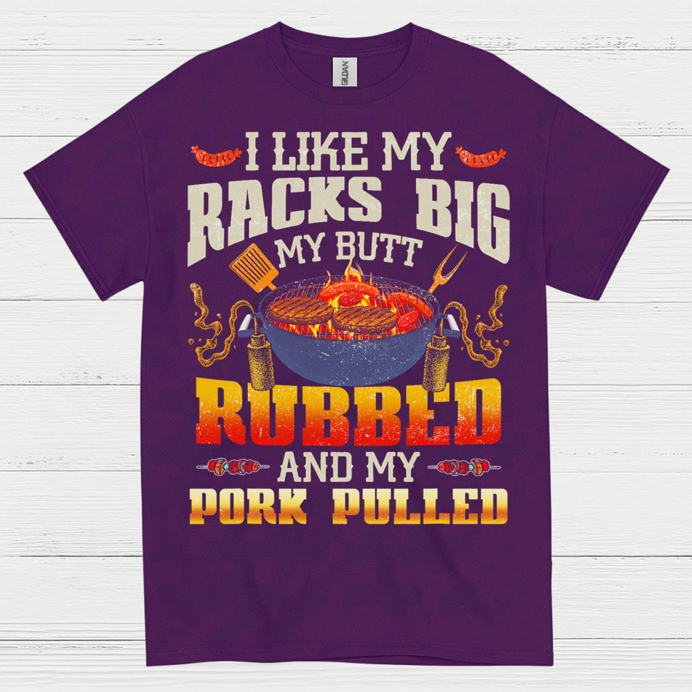 Big Racks And Pulled Pork BBQ T Shirt