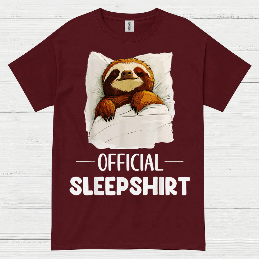 Official Sleepshirt Sloth T Shirt