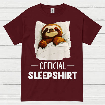 Official Sleepshirt Sloth T Shirt