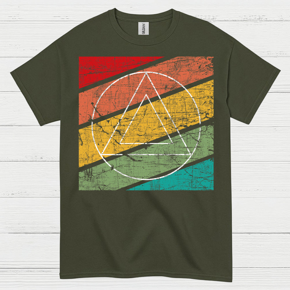 Vintage Recovery Symbol T Shirt