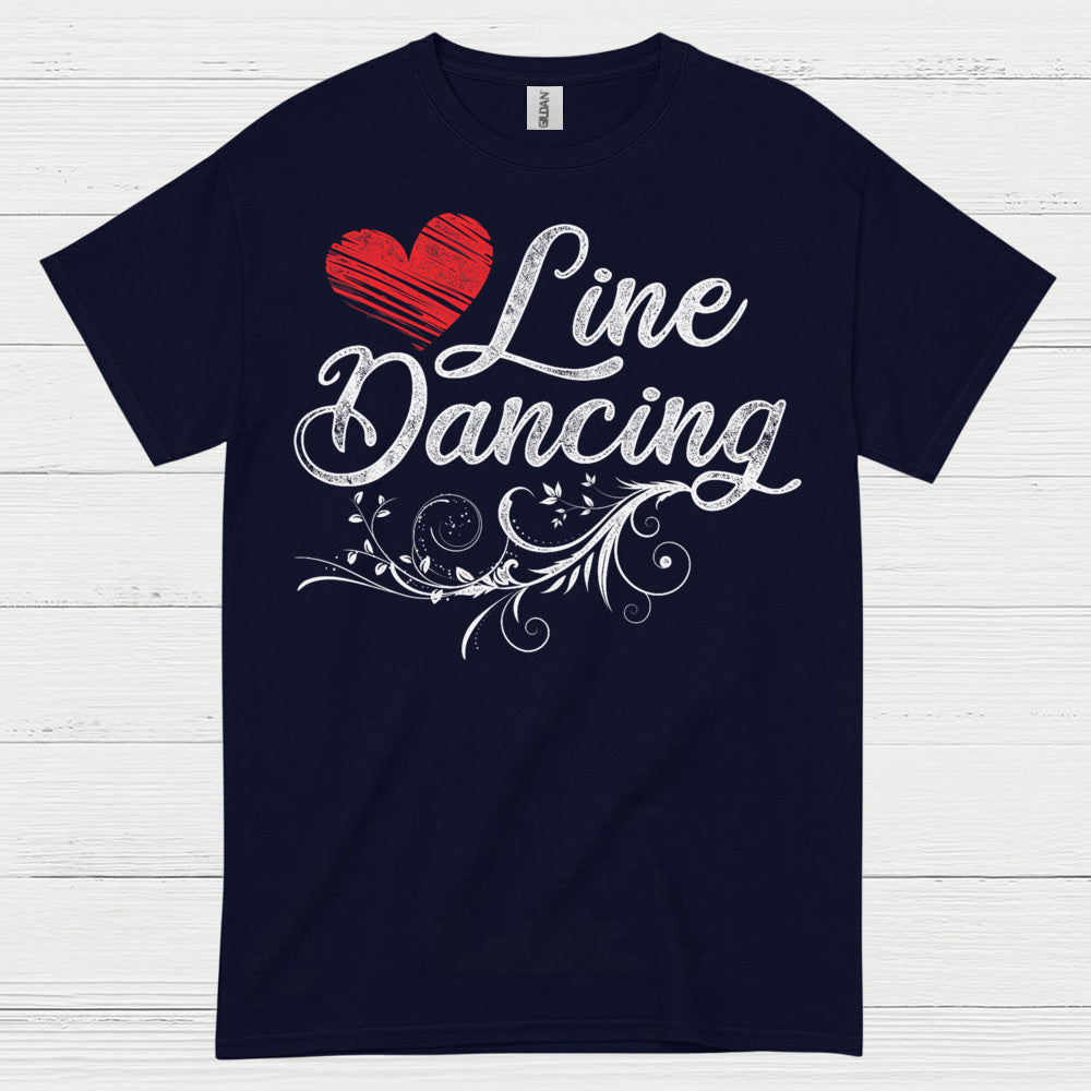 Love Line Dancing Country T Shirt